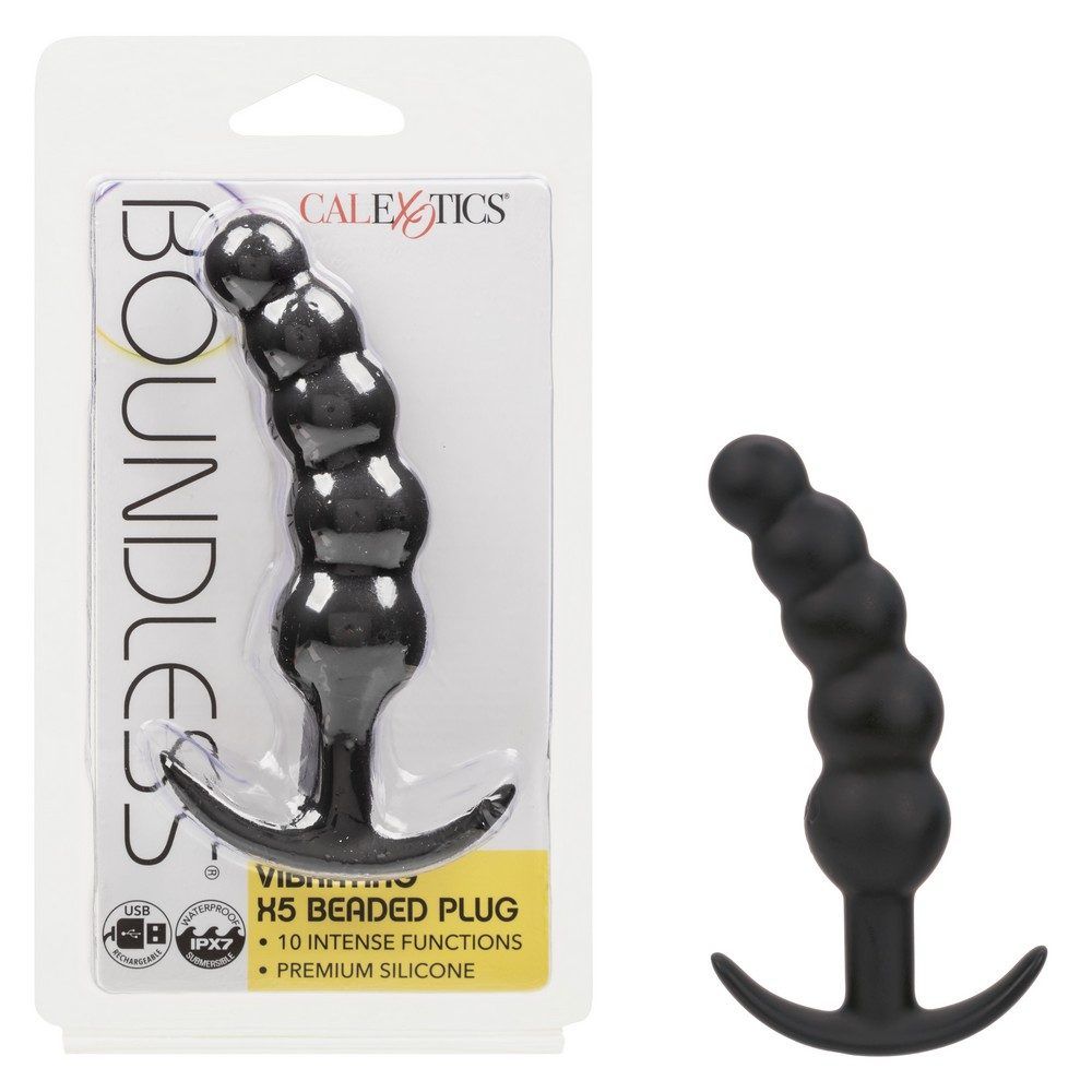 SE2700-55-2  X5 Vibrating Beaded Curve Black