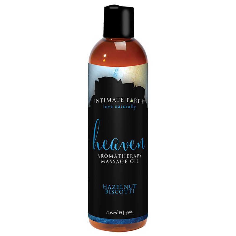 INT051-120IE Massage Oil Hazelnut Biscotti 120ml