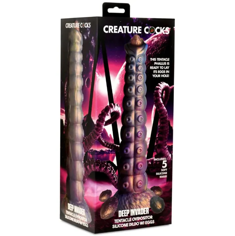 XRAH407 Tentacle Ovipositor Dildo