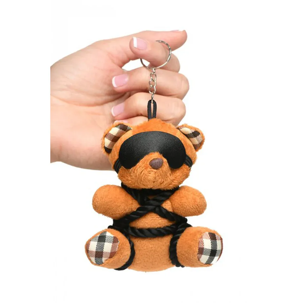 XRAH121 Rope Teddy Bear Keychain