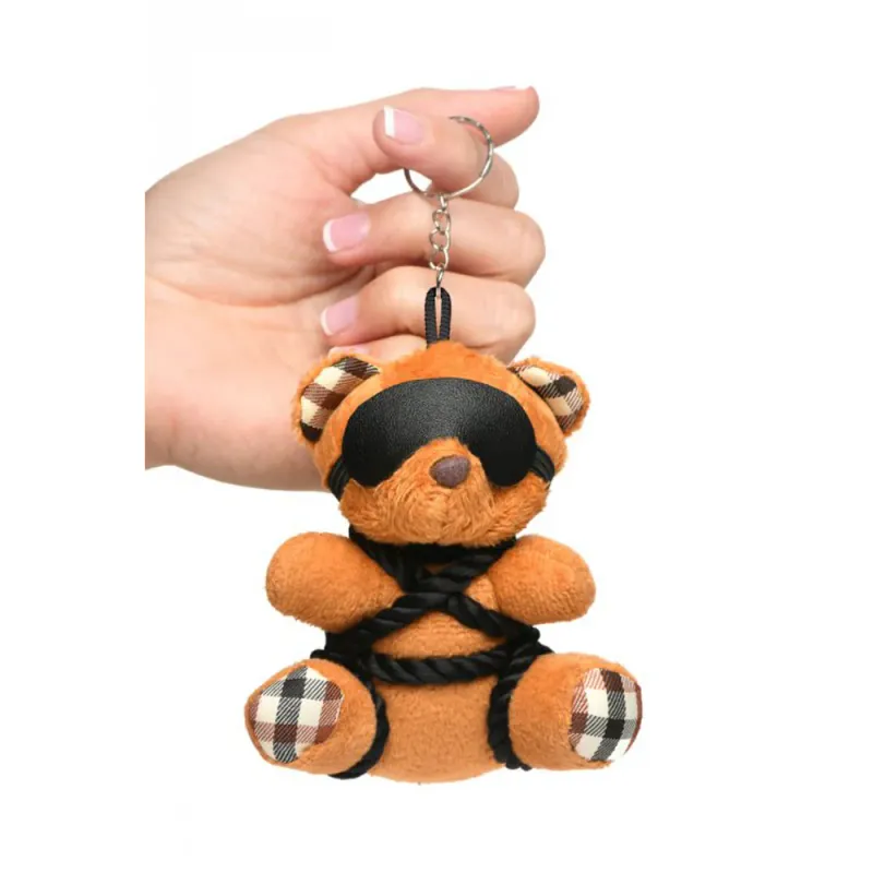 XRAH121 Rope Teddy Bear Keychain