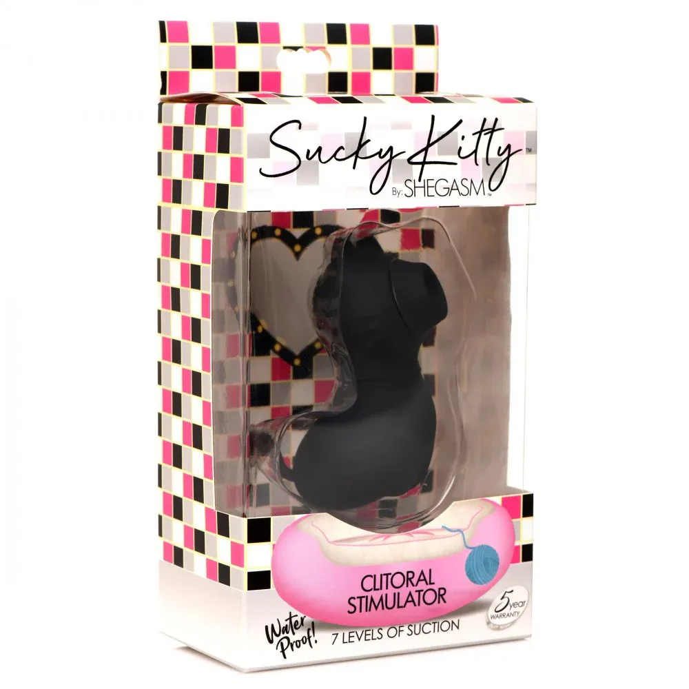 XRAG960 Kitty Clit Sucker Black