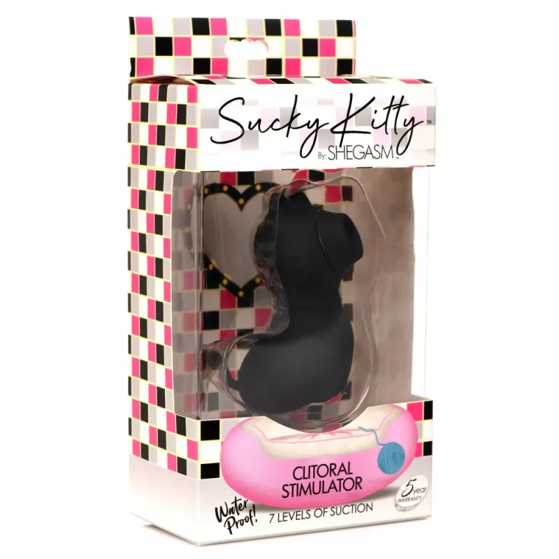 XRAG960 Kitty Clit Sucker Black