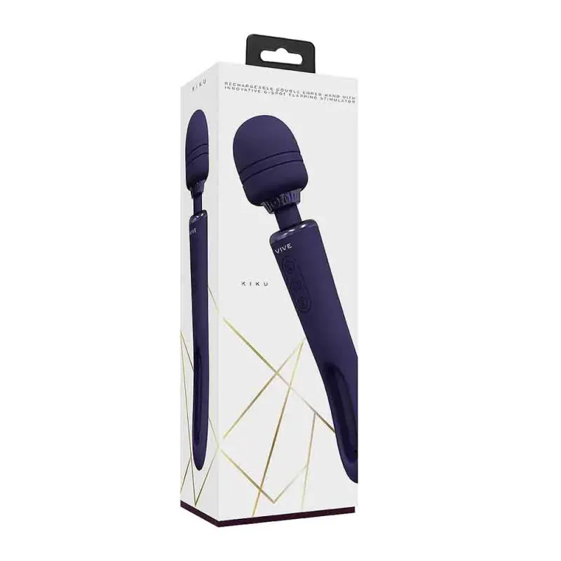 ST-VIVE056 Kiki Double Wand W/ Flapper