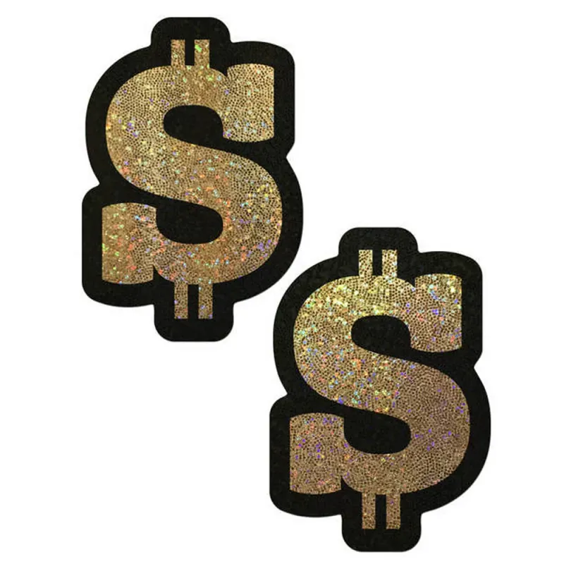 PTDLR-GLT Dollar Sign Pasties