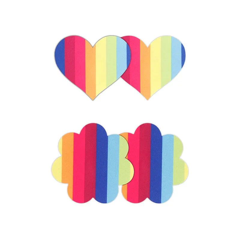 NSN1201-11 Pride Heart/Flower Pasties