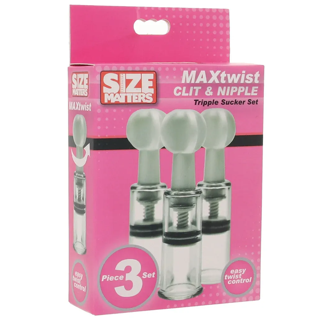 XR-004444 Twist Clit/Nip Sucker Set