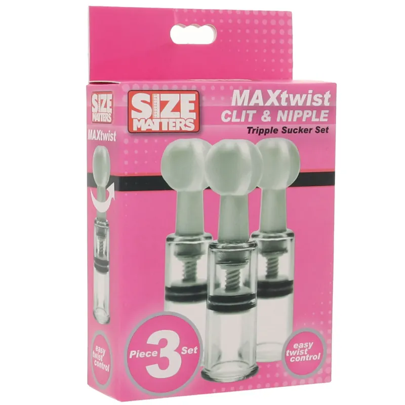 XR-004444 Twist Clit/Nip Sucker Set
