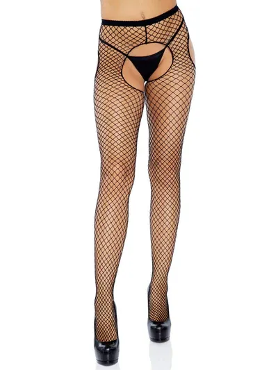 LA-1405BLKOS Net Suspender Black O/S