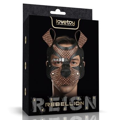 LV766007 Classic Pup Mask Black/Brown