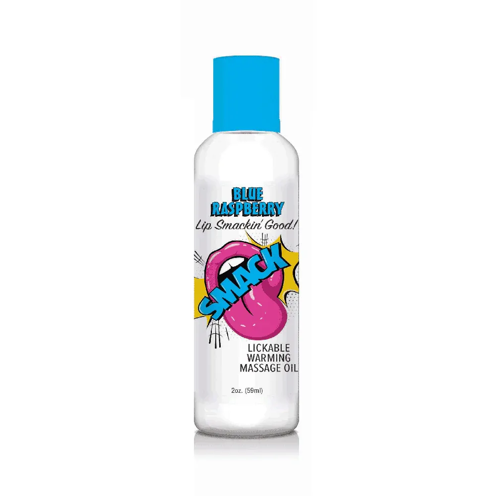 LGBT.405 Lickable Massage Oil Blue Rasp
