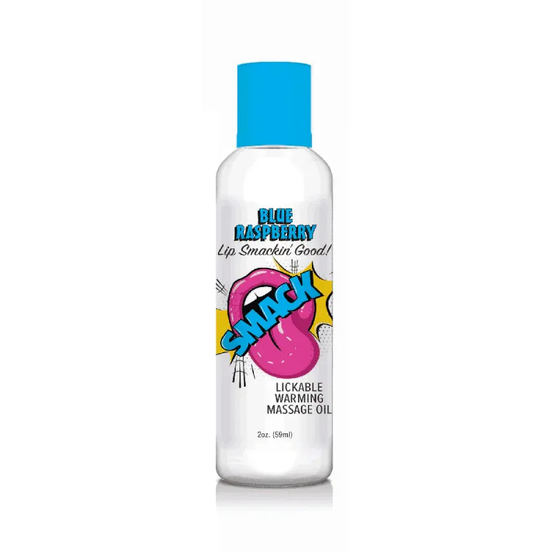 LGBT.405 Lickable Massage Oil Blue Rasp