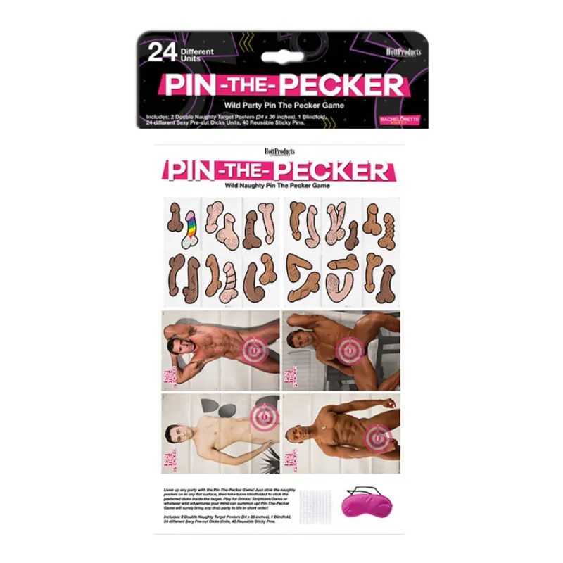 HP3446 Pin The Pecker Game