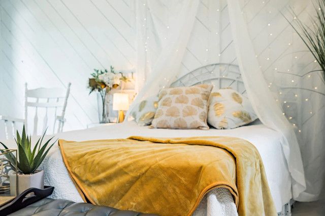 WaterProof Blanket Small Size Gold/Black