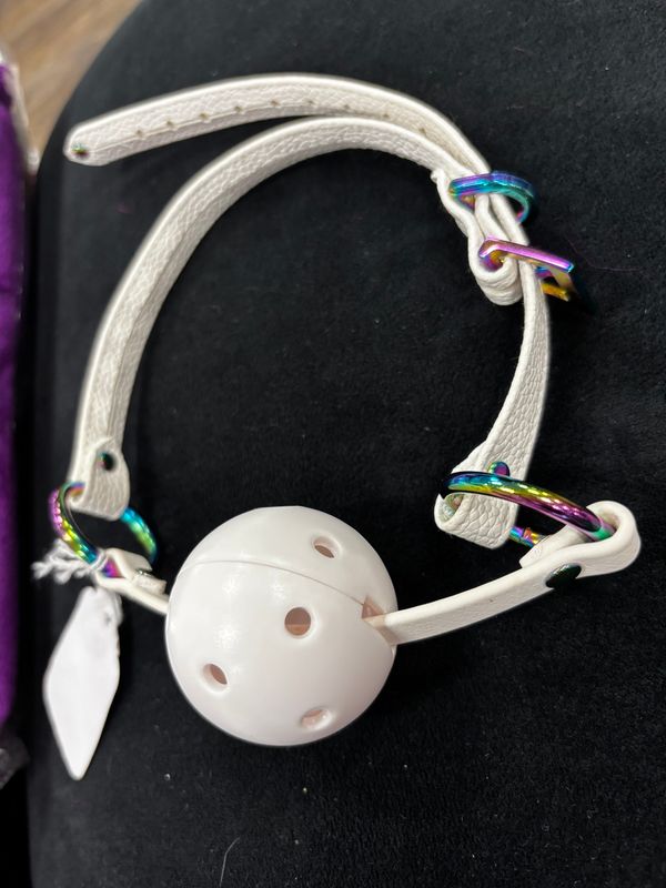 Rainbow Ring Ball Gag