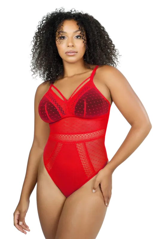 P6017 Mia Dot Bodysuit