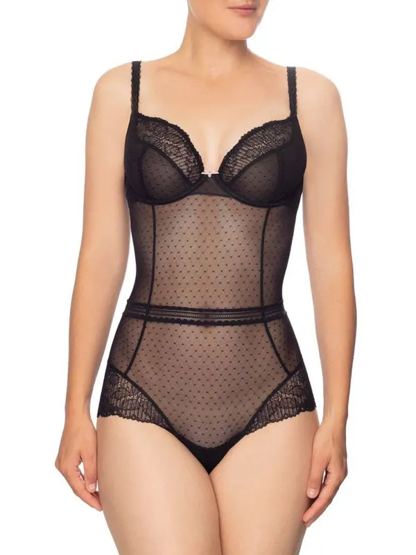 821856 Tempting Body Suit Black 34 C