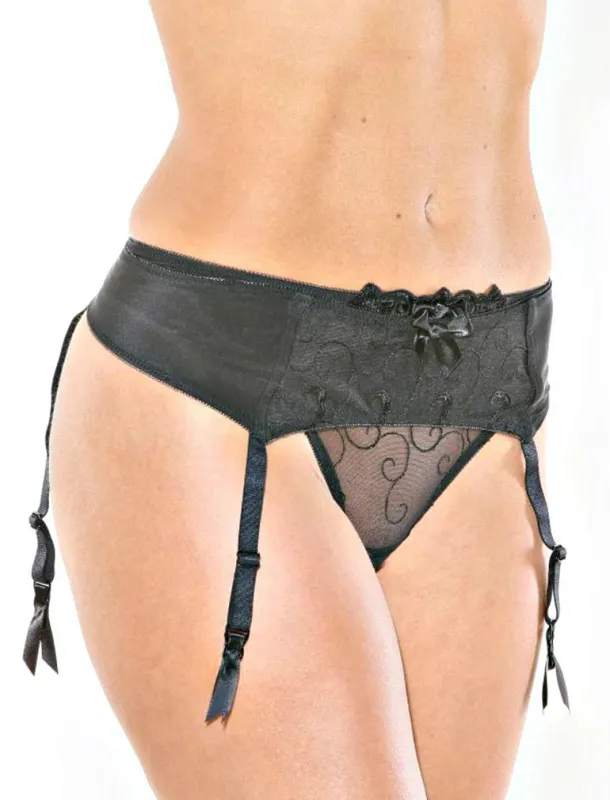 U2539 Joyce Garterbelt Black XSmall