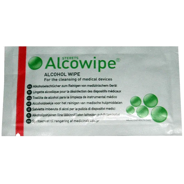 EM2111 Alcohol Moist Wipes - 10-Pack