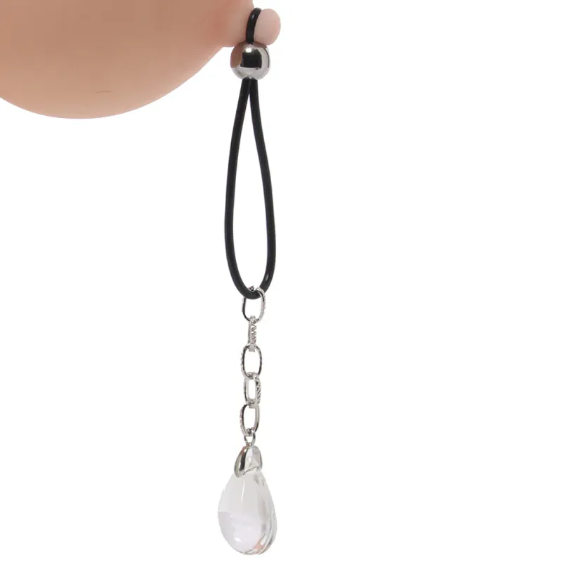 CE-2615-05-2 Crystal Nipple Jewelry Clear