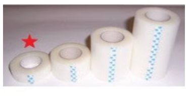 Hypo-Allergenic Tape Clear 1/2&quot;