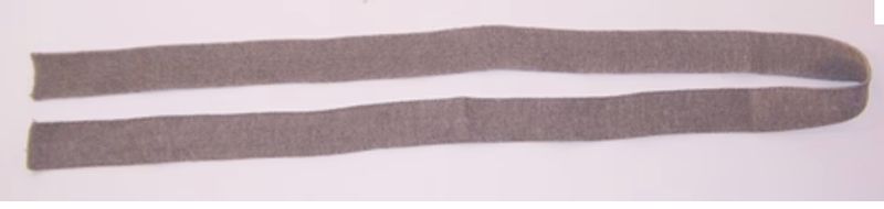 25mm x 1m Conductive Cloth Strip w/ No Snaps
