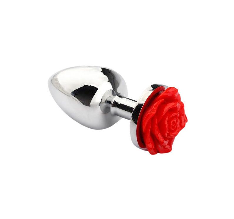 PL-RRS-M Plug Steel Red Rose Medium