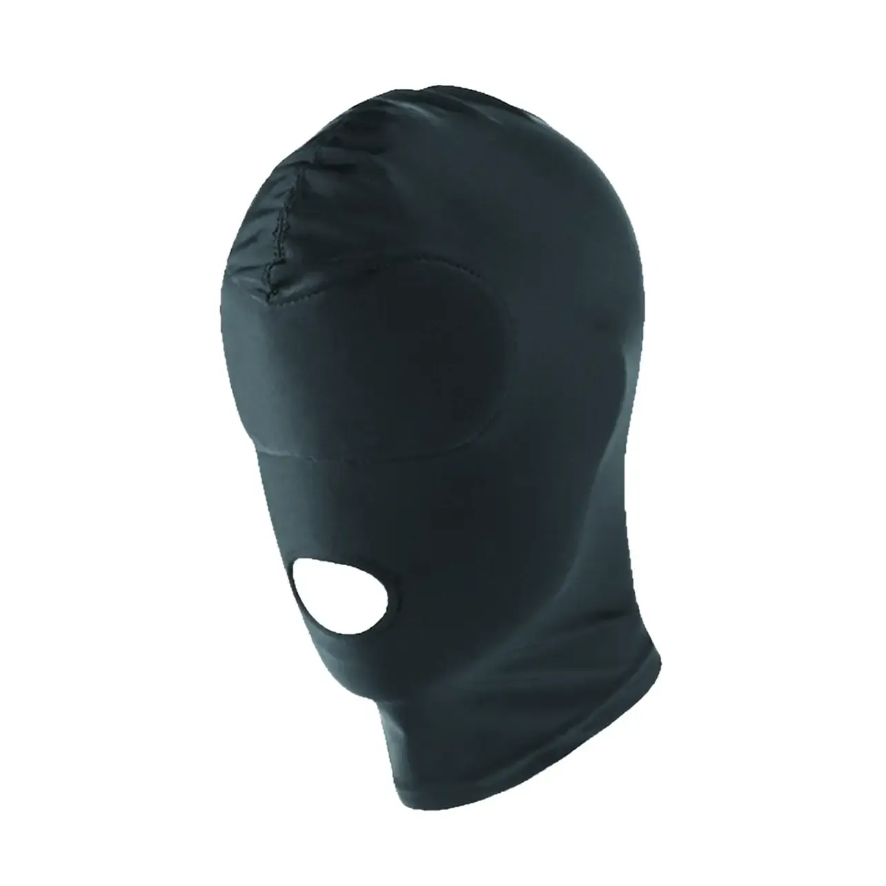 HD-81227BK Spandex Hood w/ Blindfold Open Mouth