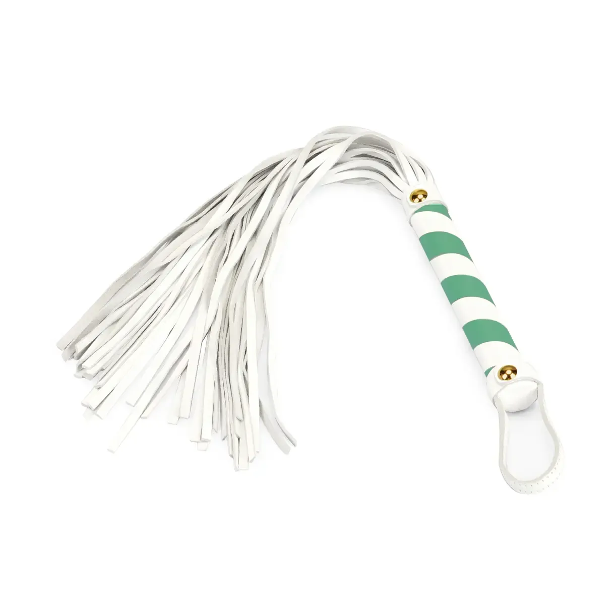 FG-810011LG White/ Green Flogger