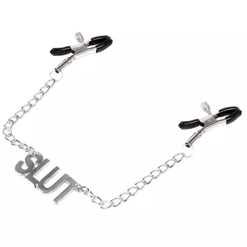 NC-17 Slut Nipple Clamps