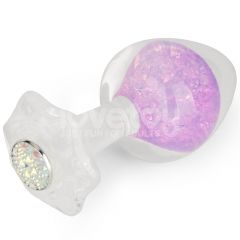 LV420011 Gemoria Silicone Butt Plug Purple