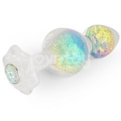 LV420012 Gemoria Silicone Butt Plug Rainbow