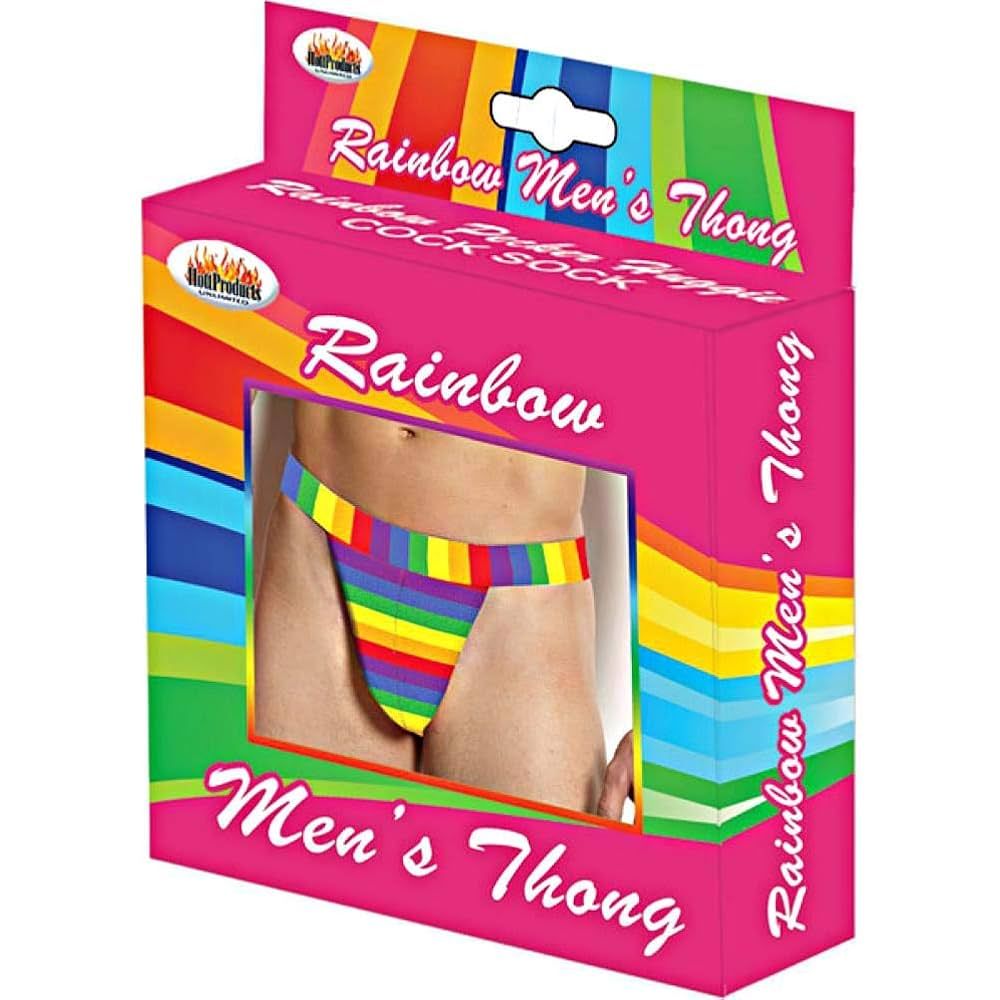 HTP2980 Rainbow Mens Thong