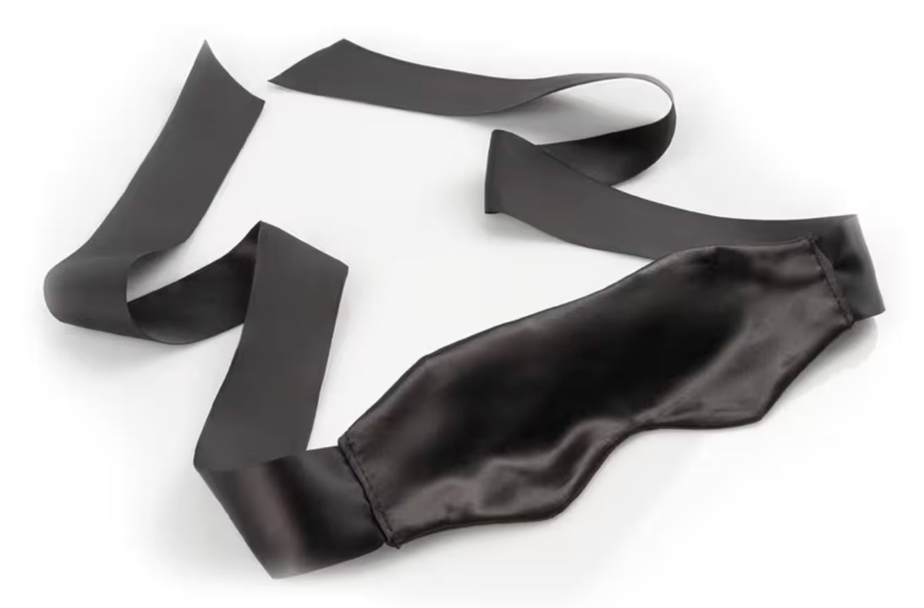 05410600000 Satin Blindfold Black
