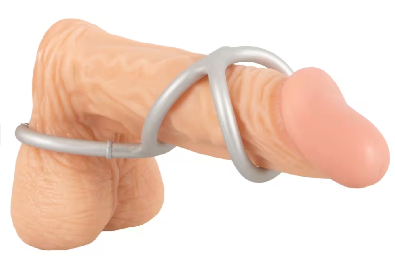 05562700000 Metallic Triple Cock Ring Silver
