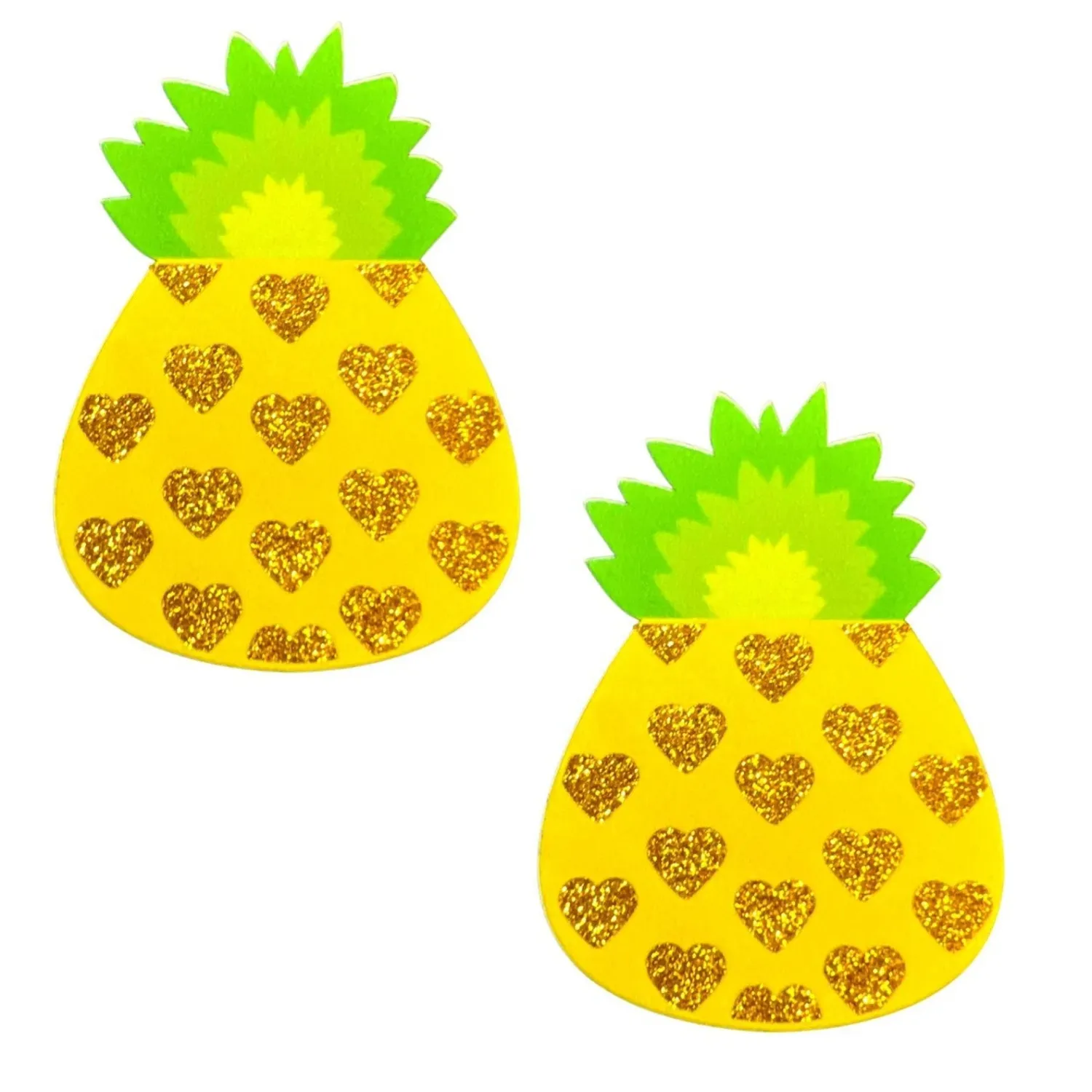 RHI Stick On Pasties Crystal Pineapple