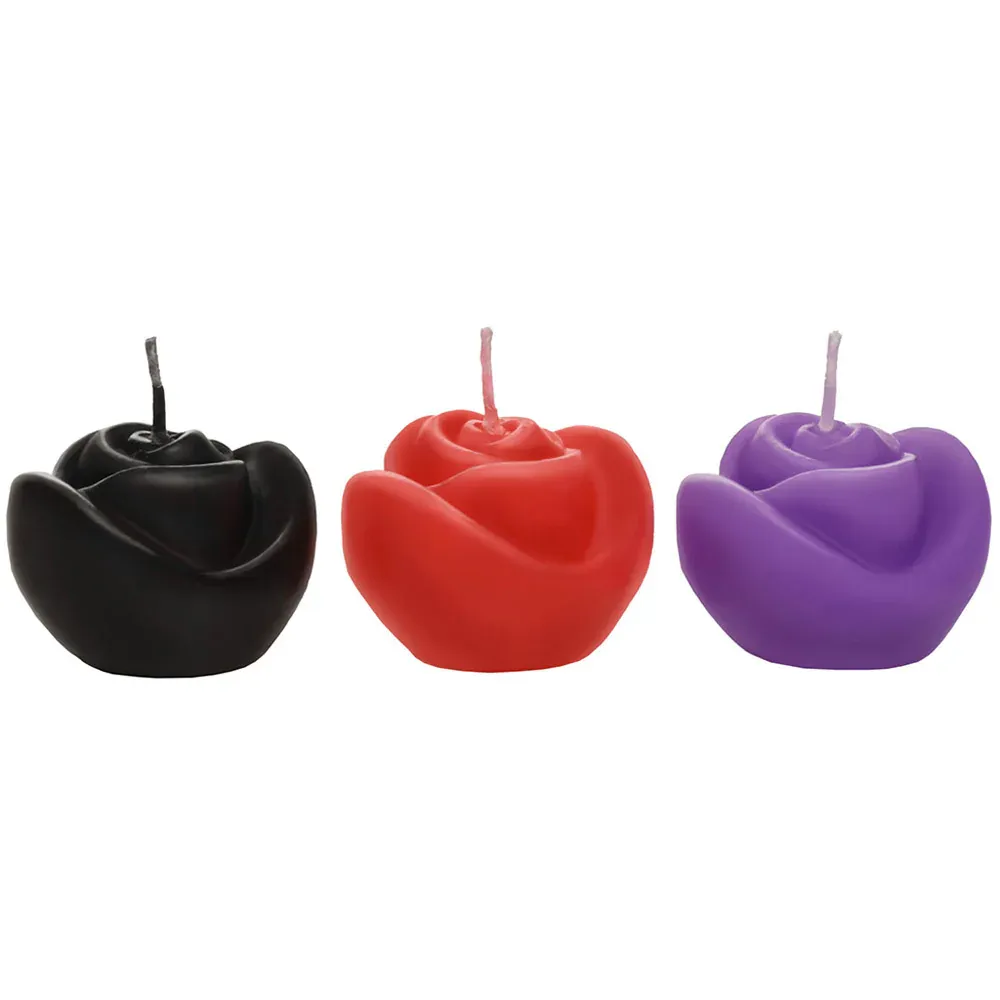 XR-052513 Rose Candle Trio