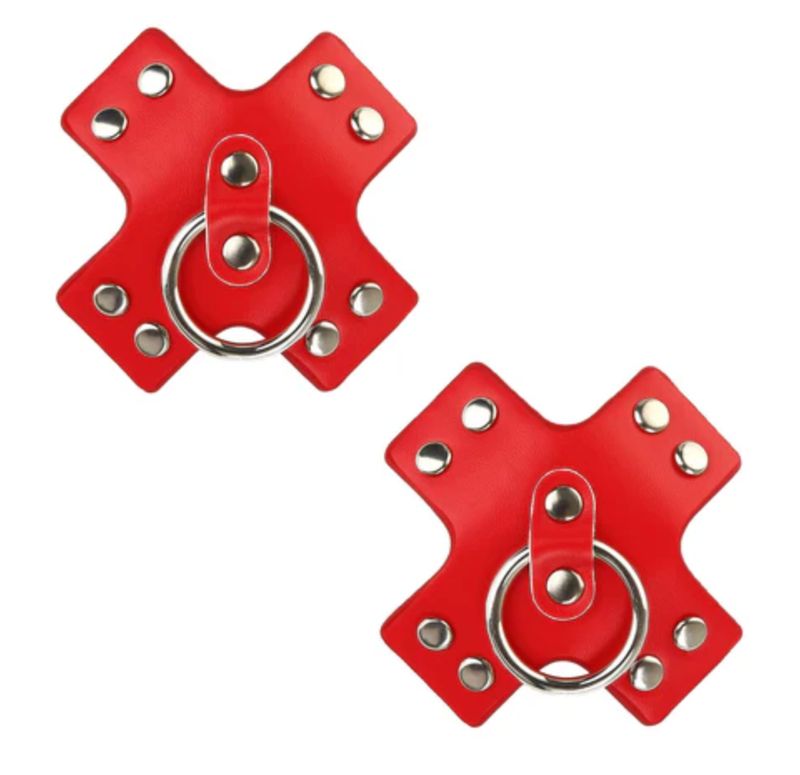 BN-NIR-RED Reusable Pasties Red w/Ring