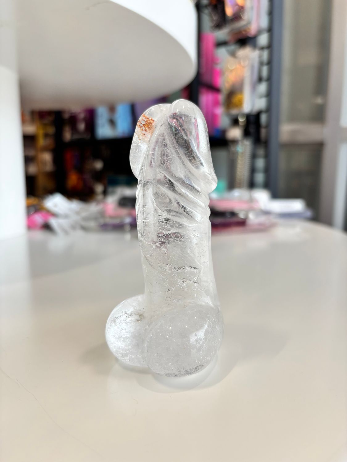 Clear Quartz Penis