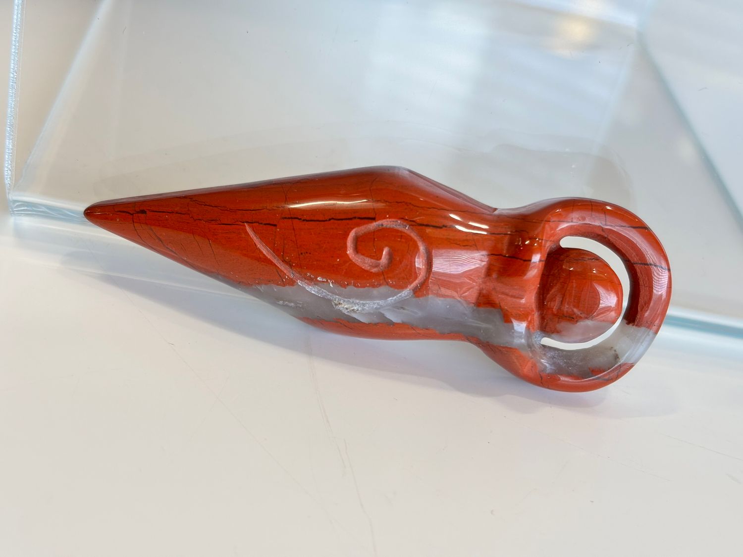 Red Jasper Pointy Goddess