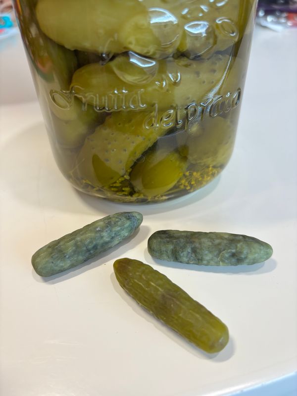 Serpentine Crystal Pickle