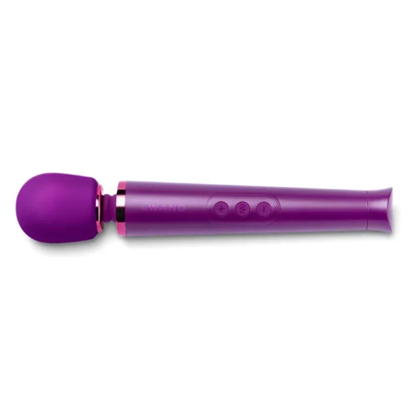 LW0212 Petite Rechargeable Wand Dark Cherry