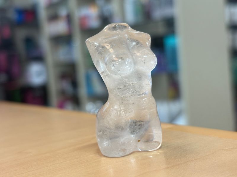 Clear Quartz Goddess Body