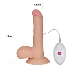 LV1091 7.5&quot; Soft Vibe Dildo