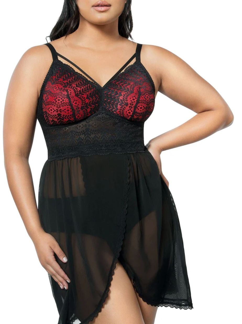 P5959 Mia Lace Chemise