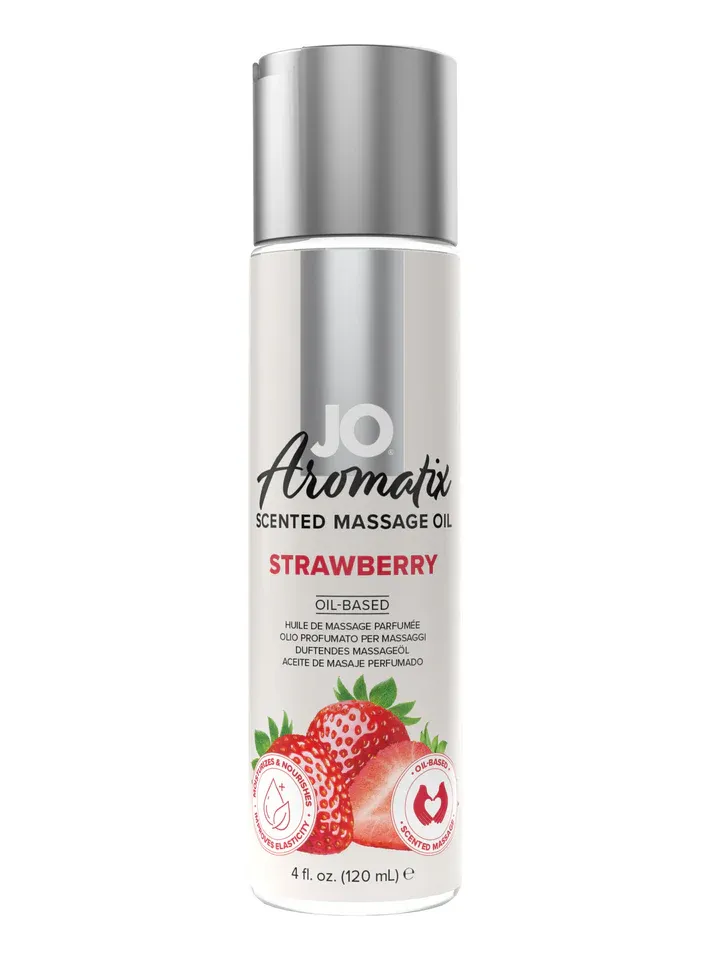 JO1024 Strawberry Massage Oil 4oz