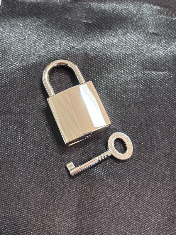 Silver Square Lock