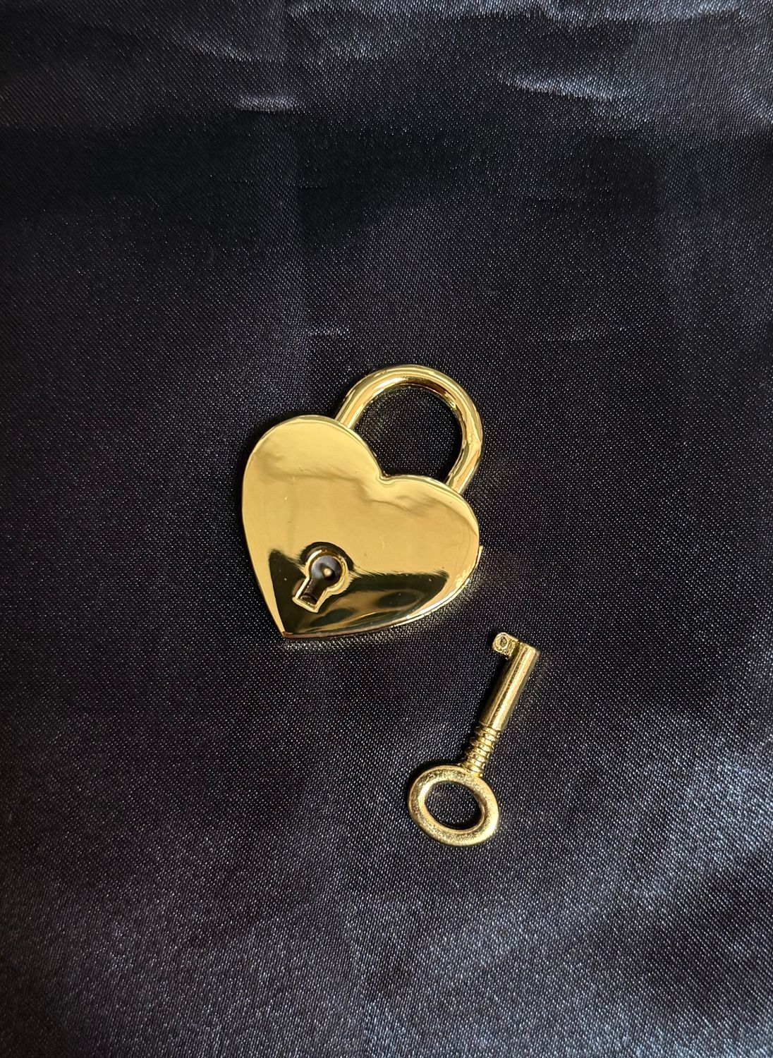 Gold Heart Lock