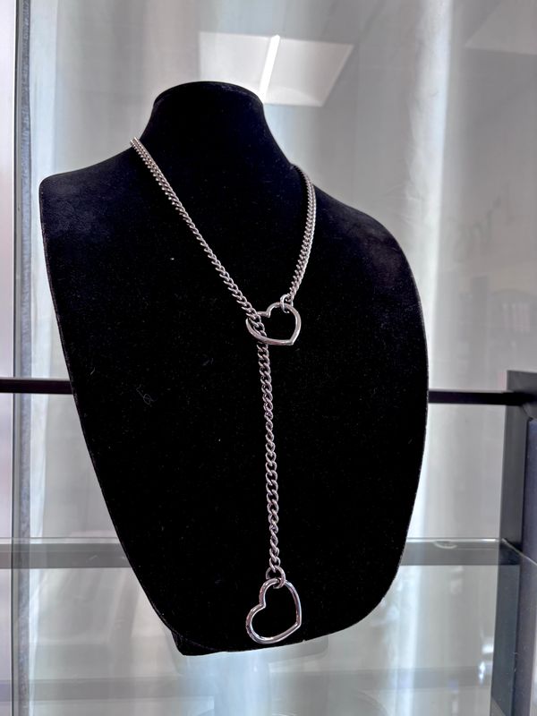 Slip Chain Black Heart
