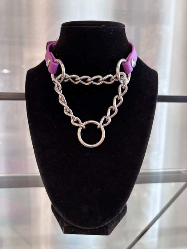 1/2in Locking Bio Martingale Purple Round